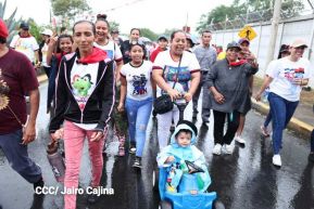 Multitudinaria caminata en saludo al 44/19 y homenaje a la gesta heroica de Julio Buitrago