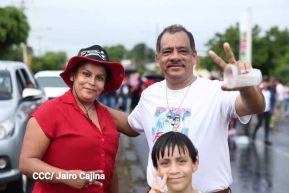 Multitudinaria caminata en saludo al 44/19 y homenaje a la gesta heroica de Julio Buitrago