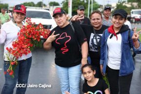 Multitudinaria caminata en saludo al 44/19 y homenaje a la gesta heroica de Julio Buitrago