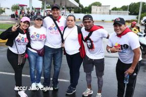 Multitudinaria caminata en saludo al 44/19 y homenaje a la gesta heroica de Julio Buitrago