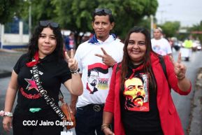 Multitudinaria caminata en saludo al 44/19 y homenaje a la gesta heroica de Julio Buitrago