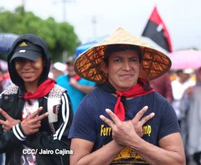 Multitudinaria caminata en saludo al 44/19 y homenaje a la gesta heroica de Julio Buitrago