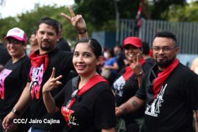 Multitudinaria caminata en saludo al 44/19 y homenaje a la gesta heroica de Julio Buitrago