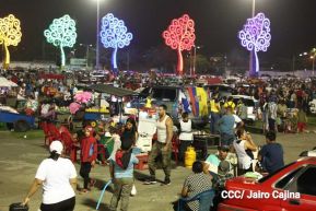 Así celebran las familias nicaragüenses la vigilia para recibir el 44/19 del triunfo de la Revolución Sandinista 