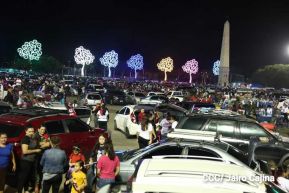 Así celebran las familias nicaragüenses la vigilia para recibir el 44/19 del triunfo de la Revolución Sandinista 