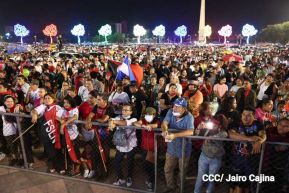 Así celebran las familias nicaragüenses la vigilia para recibir el 44/19 del triunfo de la Revolución Sandinista 