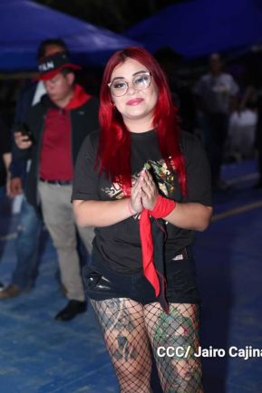 Así celebran las familias nicaragüenses la vigilia para recibir el 44/19 del triunfo de la Revolución Sandinista 