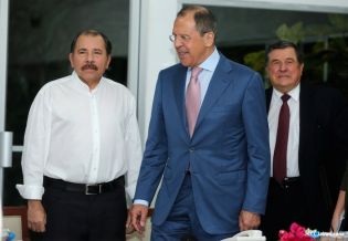 Presidente Daniel y Compañera Rosario se reúnen con Canciller Sergei Lavrov de la Federación Rusa 