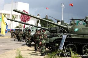 Exposición Estática del Ejército de Nicaragua