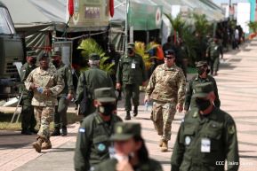 Exposición Estática del Ejército de Nicaragua