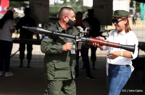 Exposición Estática del Ejército de Nicaragua