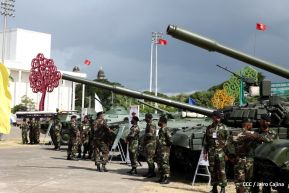 Exposición Estática del Ejército de Nicaragua