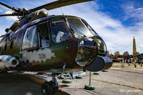 Exposición Estática del Ejército de Nicaragua