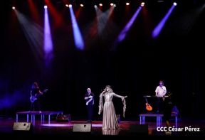 Presentación del Coro Turetsky en el Teatro Nacional Rubén Darío, Nicaragua