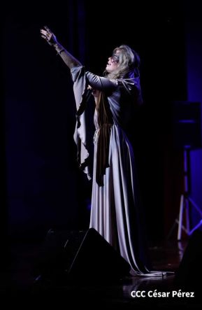 Presentación del Coro Turetsky en el Teatro Nacional Rubén Darío, Nicaragua