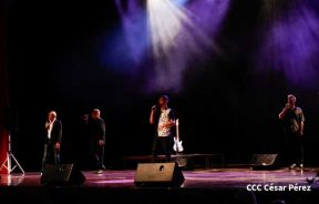 Presentación del Coro Turetsky en el Teatro Nacional Rubén Darío, Nicaragua