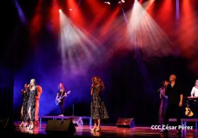 Presentación del Coro Turetsky en el Teatro Nacional Rubén Darío, Nicaragua