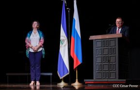 Presentación del Coro Turetsky en el Teatro Nacional Rubén Darío, Nicaragua