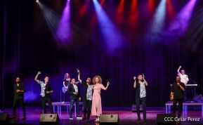 Presentación del Coro Turetsky en el Teatro Nacional Rubén Darío, Nicaragua