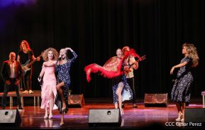Presentación del Coro Turetsky en el Teatro Nacional Rubén Darío, Nicaragua