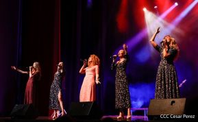 Presentación del Coro Turetsky en el Teatro Nacional Rubén Darío, Nicaragua