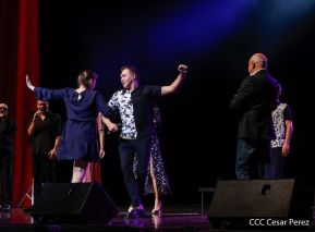 Presentación del Coro Turetsky en el Teatro Nacional Rubén Darío, Nicaragua