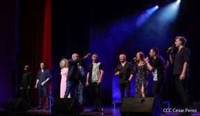 Presentación del Coro Turetsky en el Teatro Nacional Rubén Darío, Nicaragua