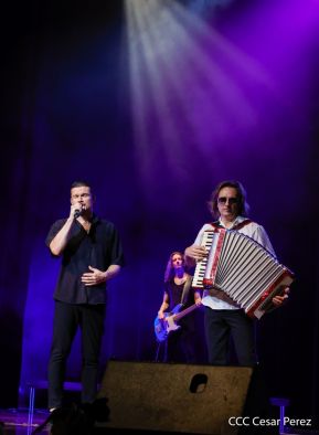 Presentación del Coro Turetsky en el Teatro Nacional Rubén Darío, Nicaragua