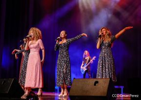 Presentación del Coro Turetsky en el Teatro Nacional Rubén Darío, Nicaragua