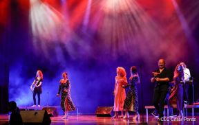 Presentación del Coro Turetsky en el Teatro Nacional Rubén Darío, Nicaragua