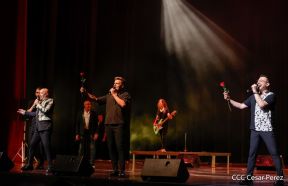 Presentación del Coro Turetsky en el Teatro Nacional Rubén Darío, Nicaragua