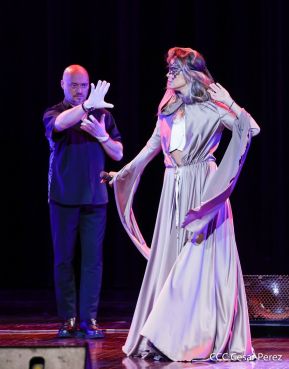 Presentación del Coro Turetsky en el Teatro Nacional Rubén Darío, Nicaragua