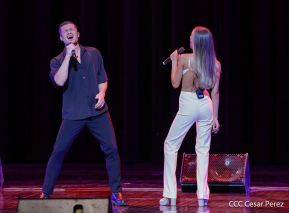 Presentación del Coro Turetsky en el Teatro Nacional Rubén Darío, Nicaragua