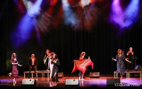 Presentación del Coro Turetsky en el Teatro Nacional Rubén Darío, Nicaragua