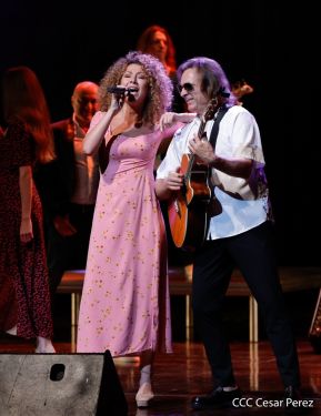 Presentación del Coro Turetsky en el Teatro Nacional Rubén Darío, Nicaragua