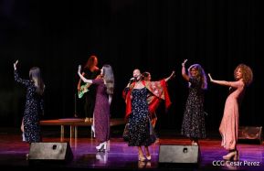 Presentación del Coro Turetsky en el Teatro Nacional Rubén Darío, Nicaragua