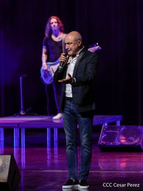Presentación del Coro Turetsky en el Teatro Nacional Rubén Darío, Nicaragua
