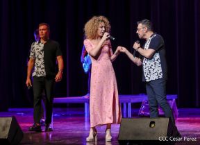 Presentación del Coro Turetsky en el Teatro Nacional Rubén Darío, Nicaragua