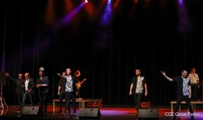 Presentación del Coro Turetsky en el Teatro Nacional Rubén Darío, Nicaragua
