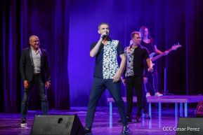 Presentación del Coro Turetsky en el Teatro Nacional Rubén Darío, Nicaragua