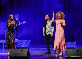 Presentación del Coro Turetsky en el Teatro Nacional Rubén Darío, Nicaragua
