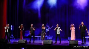 Presentación del Coro Turetsky en el Teatro Nacional Rubén Darío, Nicaragua