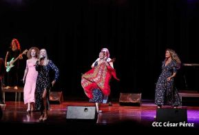 Presentación del Coro Turetsky en el Teatro Nacional Rubén Darío, Nicaragua