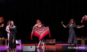 Presentación del Coro Turetsky en el Teatro Nacional Rubén Darío, Nicaragua