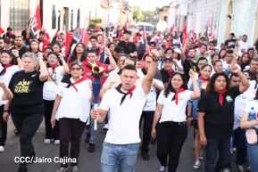 Conmemoración a los héroes y mártires del 23 de julio de 1959 en León