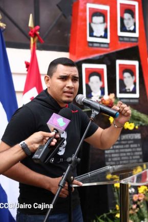 Conmemoración a los héroes y mártires del 23 de julio de 1959 en León