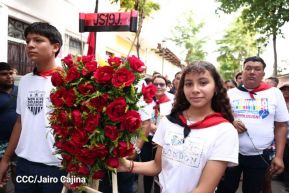 Conmemoración a los héroes y mártires del 23 de julio de 1959 en León