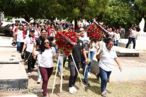 Conmemoración a los héroes y mártires del 23 de julio de 1959 en León
