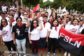 Conmemoración a los héroes y mártires del 23 de julio de 1959 en León
