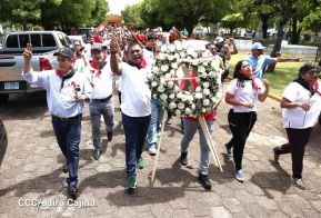 Conmemoración a los héroes y mártires del 23 de julio de 1959 en León